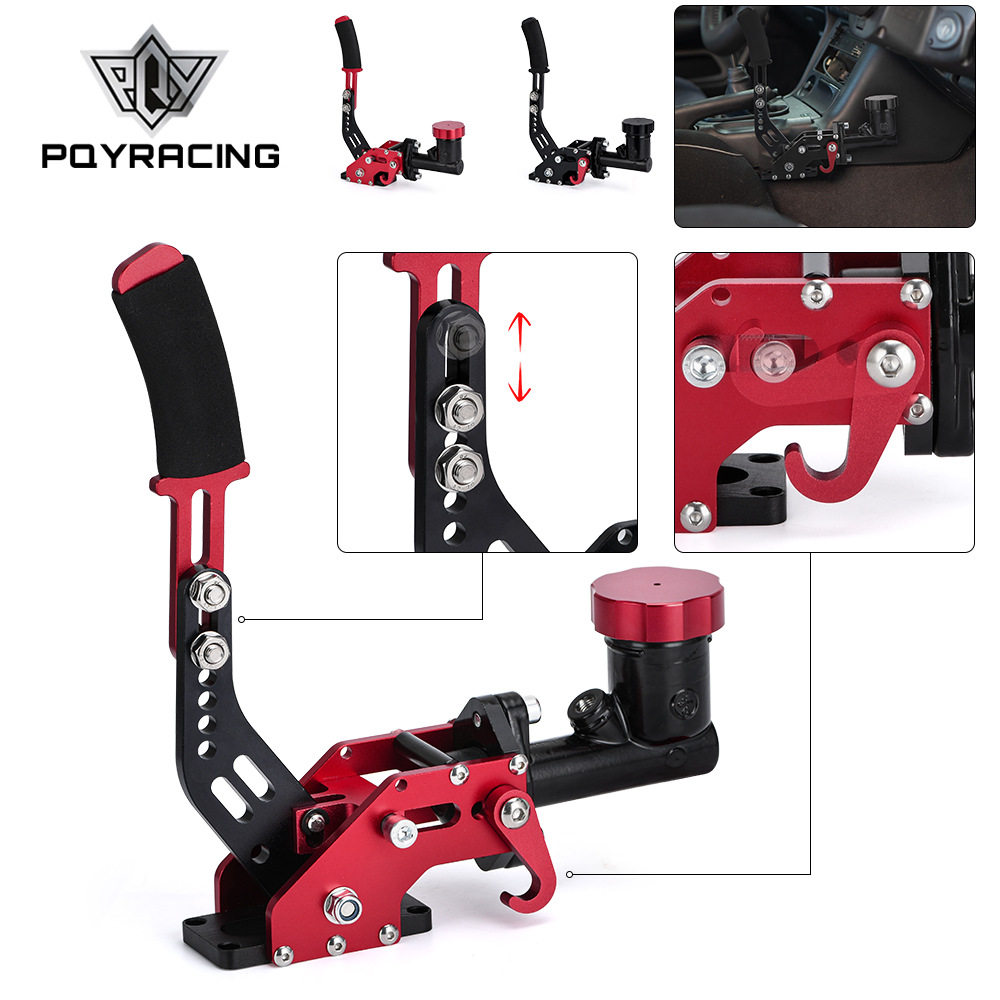 跨境爆款黑色液压赛车手E制动器漂移拉力手制动器带铝杆油箱油缸