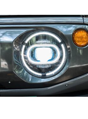 适用于双光导光吉姆尼JB64 SierraJB74 Jimny 含DRL LED大灯总成