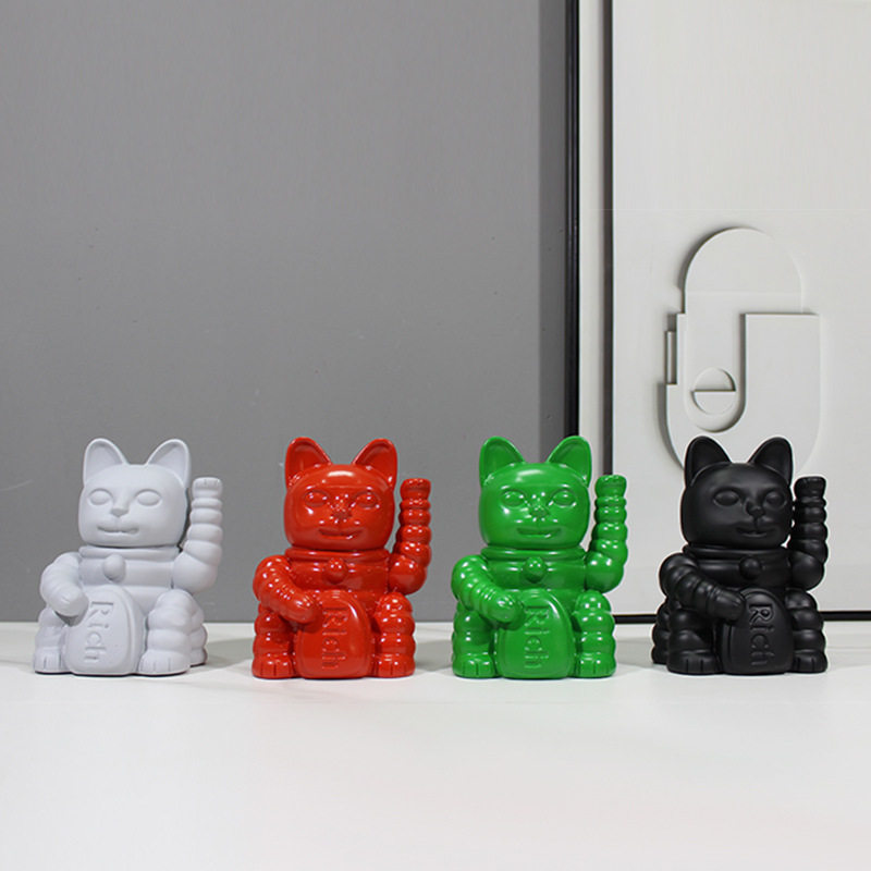 现代简约创意招财猫Lucky