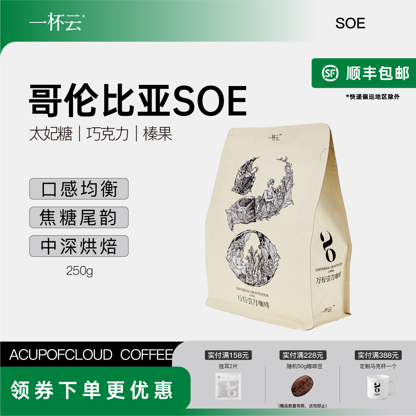 哥伦比亚蕙兰水洗精品soe