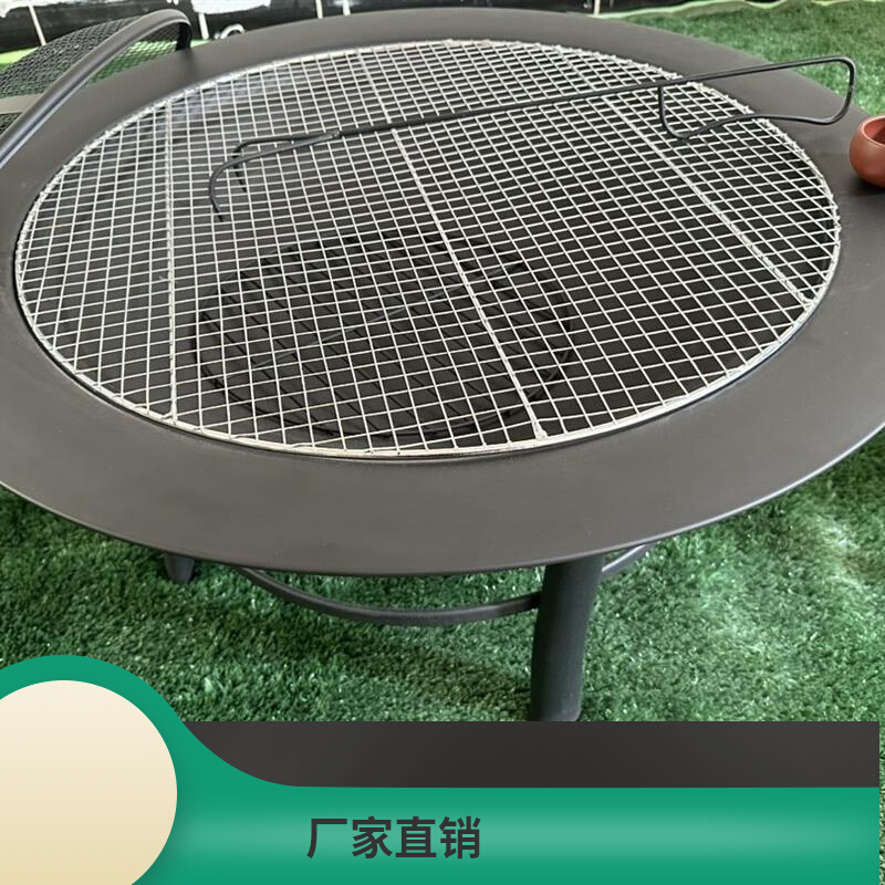 家用篝火盆围炉煮茶无烟碳烧烤架自用烧柴烧炭取暖盆新款烤肉厂家