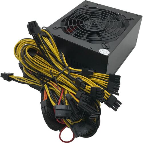 显卡电源多路1600W1800W2000W2200W2400W3000W8卡平台静音电源