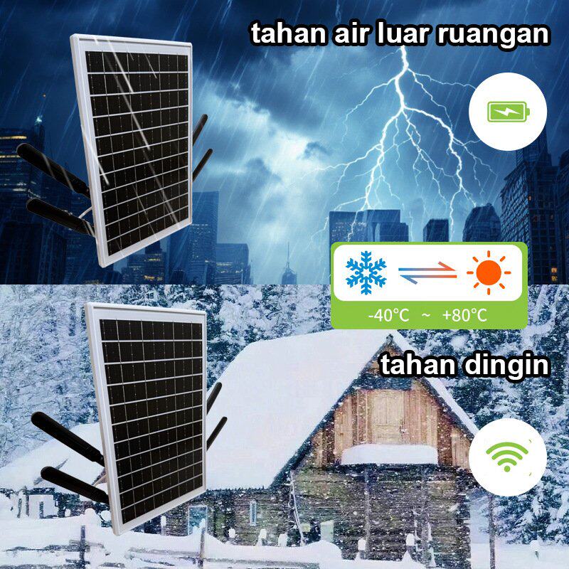 太阳能4G无线路由器,支持SIM卡,25600mAh电池,防水户外设备WIFI6