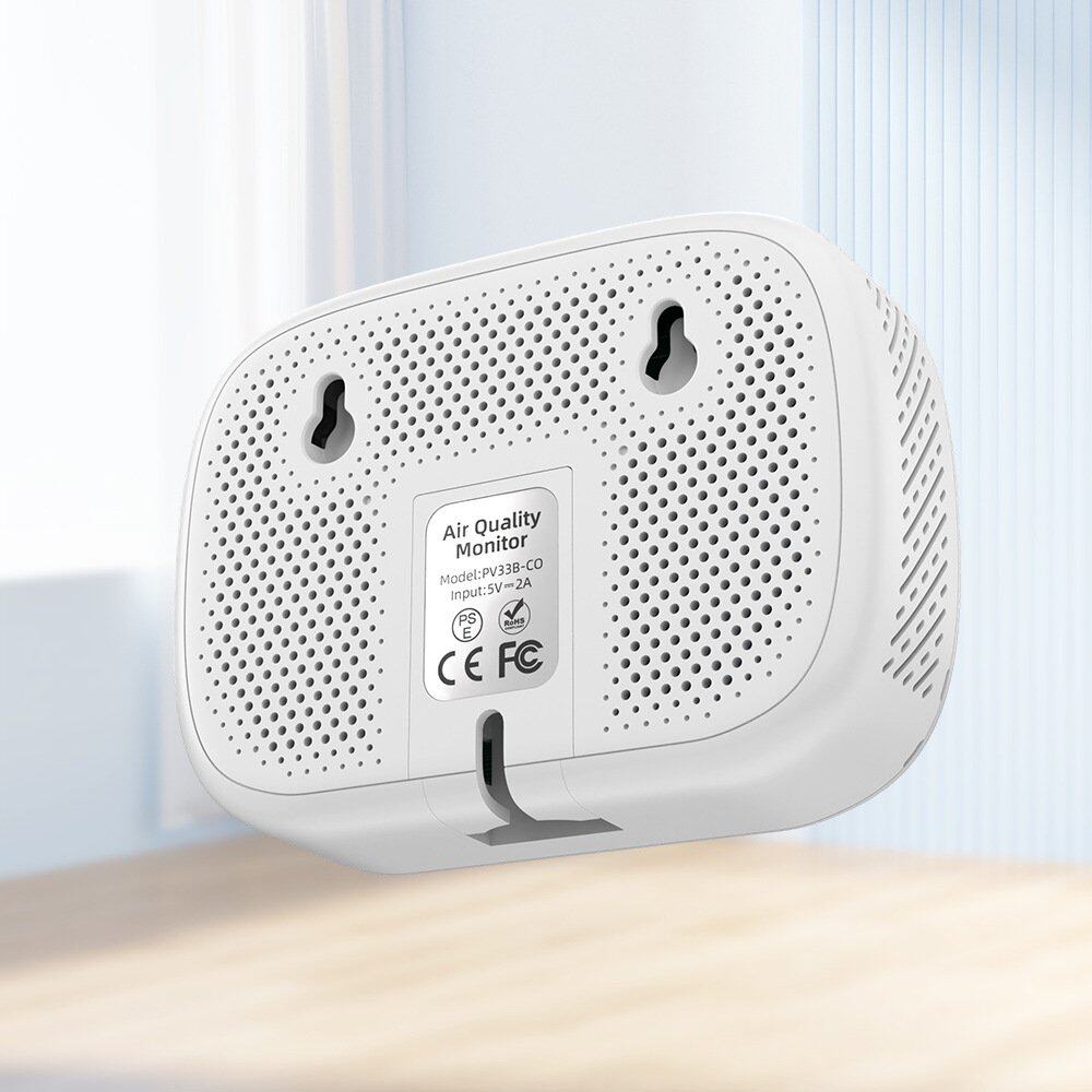 WiFi涂鸦11合1空气质量检测PM2.5二氧一氧化碳TVOC甲醛NDIR传感器