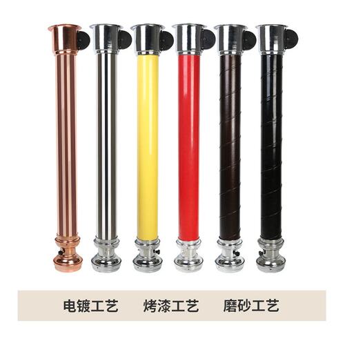 带LED灯伸缩排烟管韩国烤肉排风罩吸烟管自助烧烤通风管吸烟管