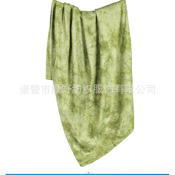 厂家直供抓染亚麻天丝全棉人棉梳须剪花提花布