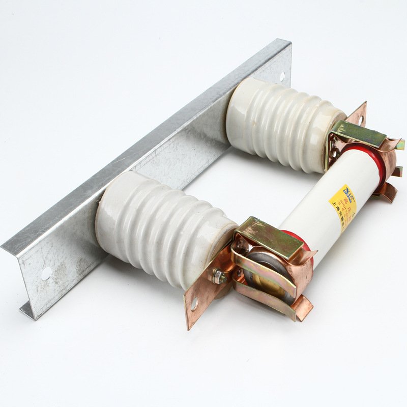 RN2-10KV0.5-25A户内高压陶瓷限流熔断器管带底座保险管瓷瓶夹子
