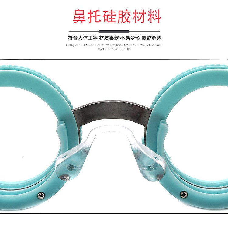 验光试镜架验光试戴架瞳距纯钛渐近多焦点配镜工具插片体验测度数