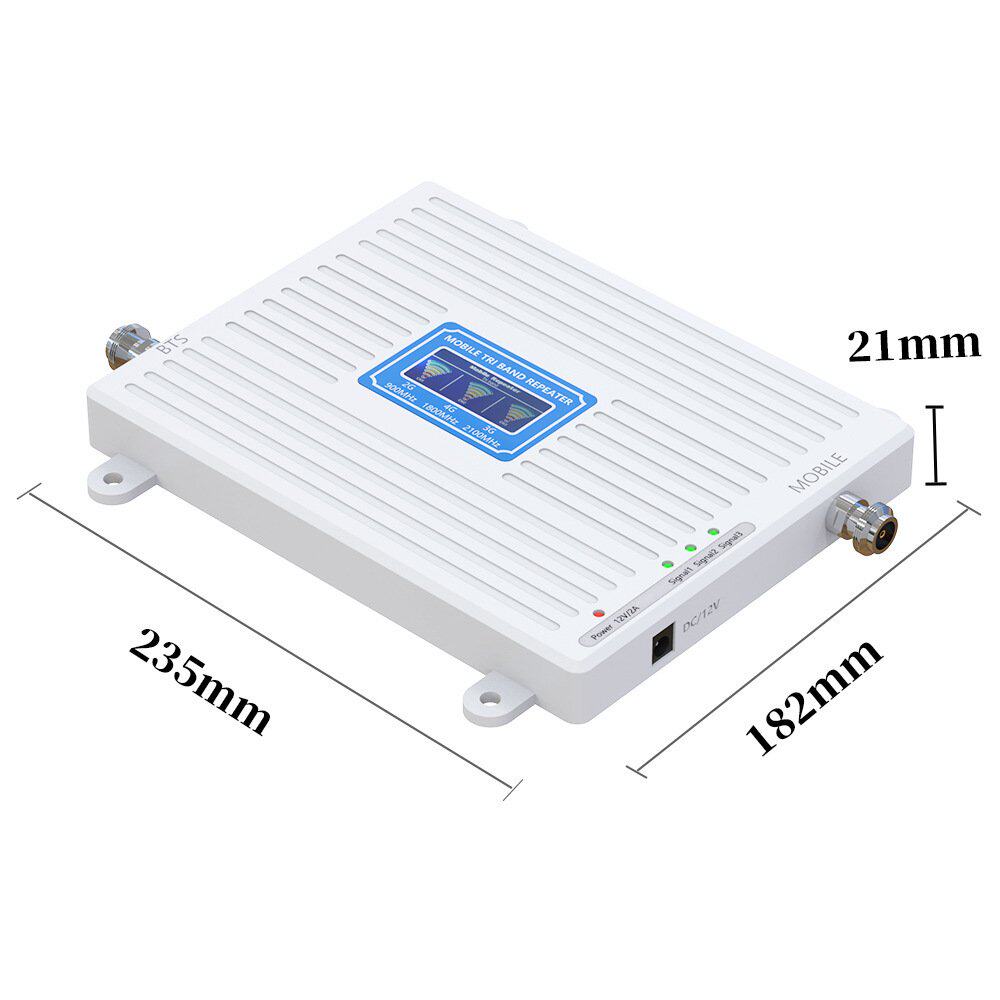 工厂现货三频900/1800/2100手机信号放大器增强接收器扩大中继器