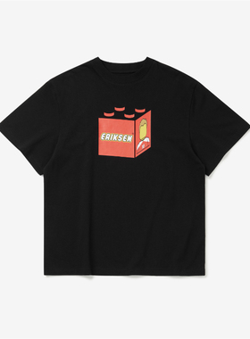 KICKGAG踢踢搞搞 PLAY系列爱神积木 夏季新款男女短袖足球t恤