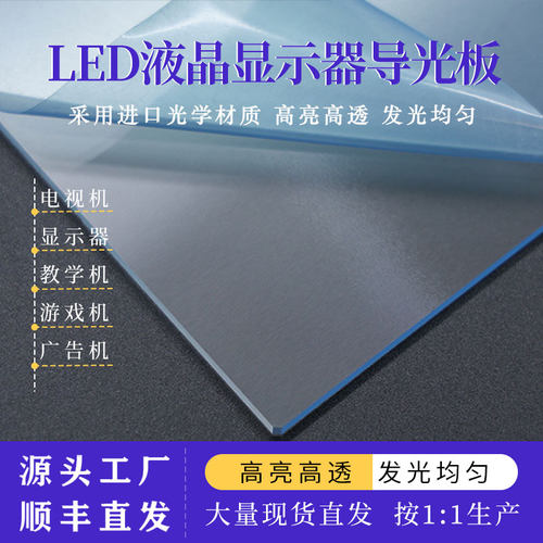 适用于TCL 65寸液晶电视65C8导光板亚克力扩散板侧入式背光板 - 封面