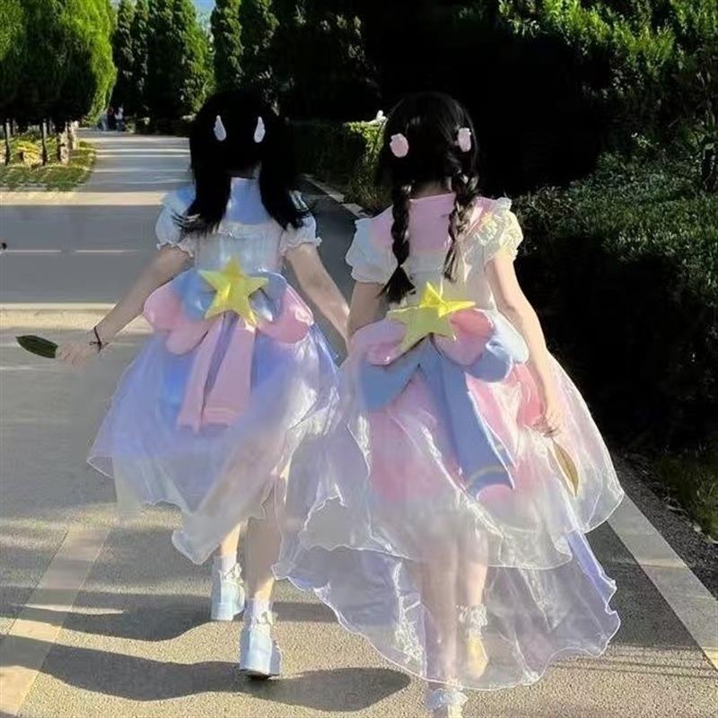 星光甜心柴呼呼原创可爱魔卡美少女樱百变小樱COS服