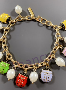 DISNEY打标迪士尼珐琅昆虫手链