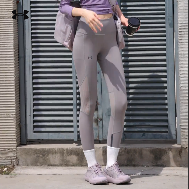 安德玛外穿秋新款透气弹力瑜伽裤