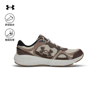 安德玛UA男鞋运动鞋Vantage跑步绒面革柔韧训练健身休闲鞋6003783