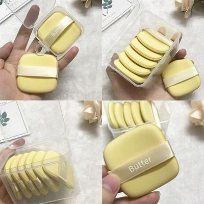 黄油饼干遇水变大气垫粉扑