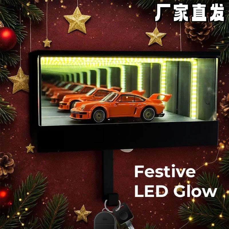 无限车库钥匙挂钩冰箱贴玄关摆件