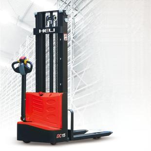 合力步行式 堆高车全电动叉车托盘堆垛车CDD15J1.5吨升高2m2.5mm