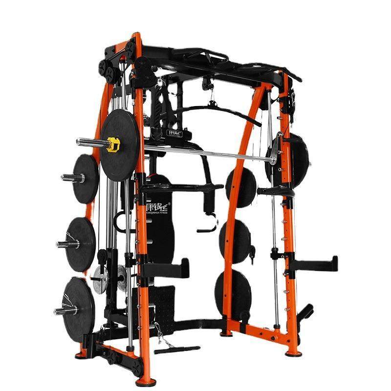 史密斯机综合训练器龙门架深蹲卧推架家用锻炼多功能组合健身器材