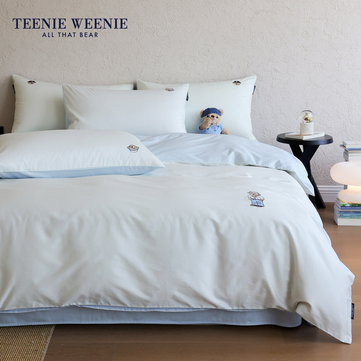 TeenieWeenie秋冬北欧纯棉床上四件套全棉男生被套床单三件套四季
