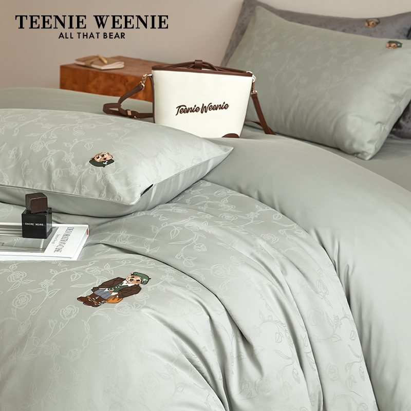 TeenieWeenie全棉四件套轻奢提花
