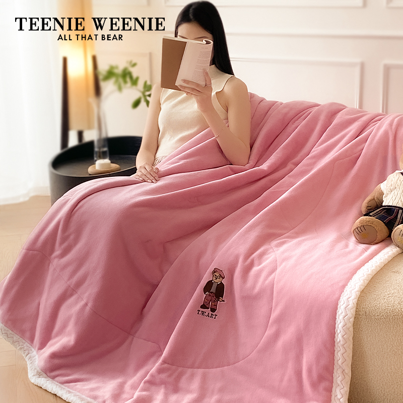 TeenieWeenie冬季贝贝绒毛毯