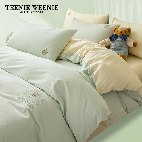 TeenieWeenie小熊全棉被套单件