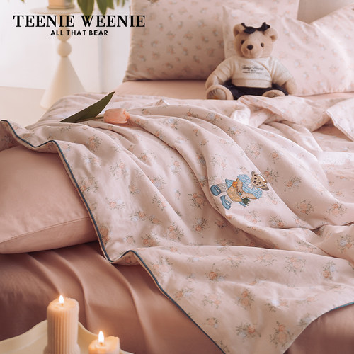 TeenieWeenie全棉双层纱空调被