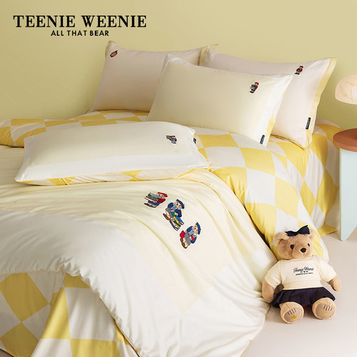 TeenieWeenie四件套小清新刺绣