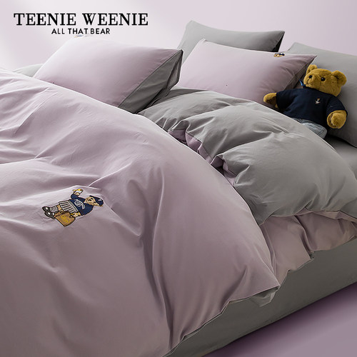 TeenieWeenie小熊全棉被套单件