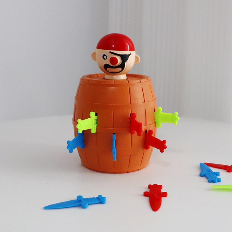 插剑海盗桶课堂抽签互动教具