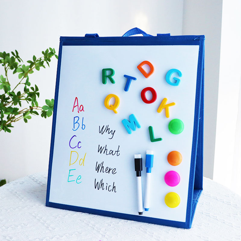 家用折叠双面磁性小白板