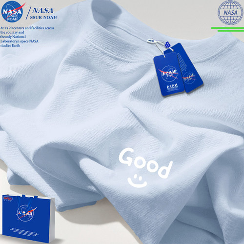 NASA小众设计感短袖t恤男女同款
