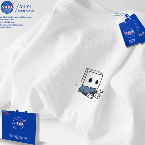 NASA小众设计感短袖t恤男女同款