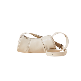 岩牛真皮圆筒斜挎包高级感大容量单肩2025新款女包轻奢夏季小包