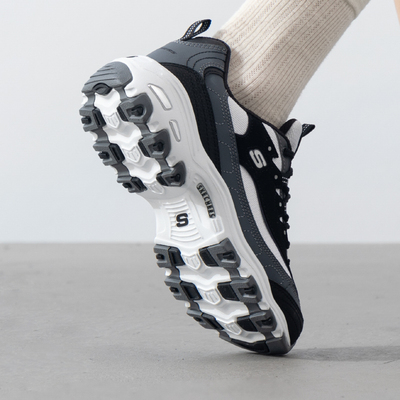 斯凯奇（Skechers）女鞋 冬季新款D'LITES熊猫鞋潮流时尚轻便厚