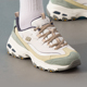 简约时尚 斯凯奇 潮流复古厚底熊 LITES运动鞋 Skechers 女鞋