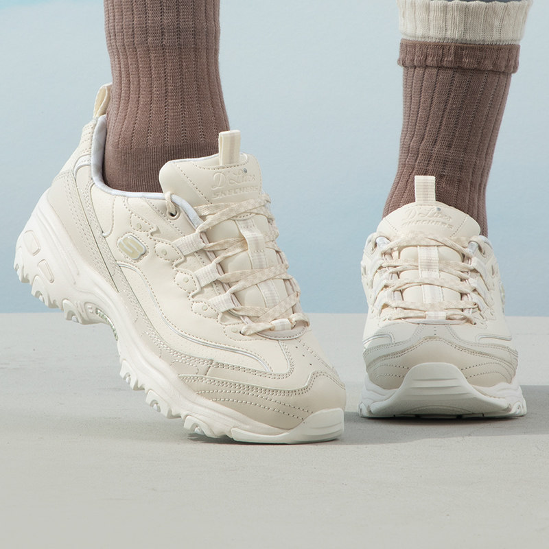 斯凯奇（Skechers）女鞋 冬季新款运动鞋复古潮流时尚舒适透气厚,女鞋,时尚休闲鞋,淘宝优惠券,粉丝福利购,淘宝优惠卷