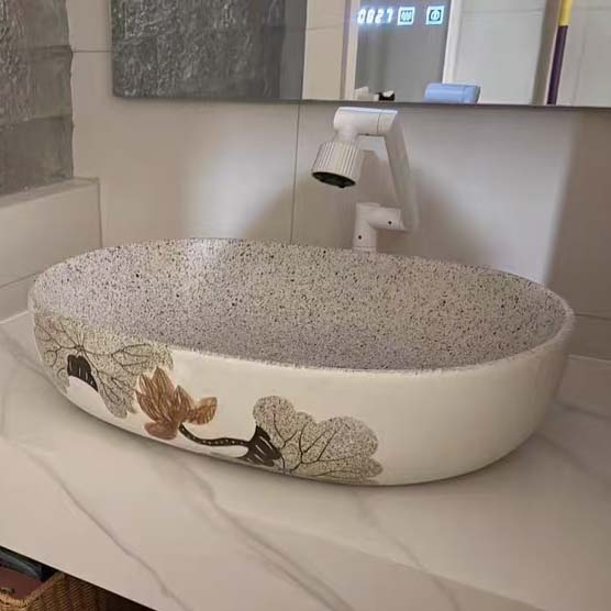 台上盆洗脸盆洗漱盆陶瓷艺术复古洗手盆家用卫生间洗手池室外面盆
