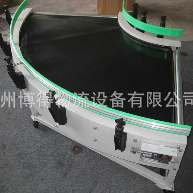 新款直销大小型传送带转弯皮带输送机自动化物流包装流水线爬坡皮