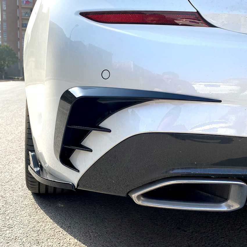 新款直销适用宝马3系G20 320i 330i 2019-2022后杠风刀刀锋外饰车