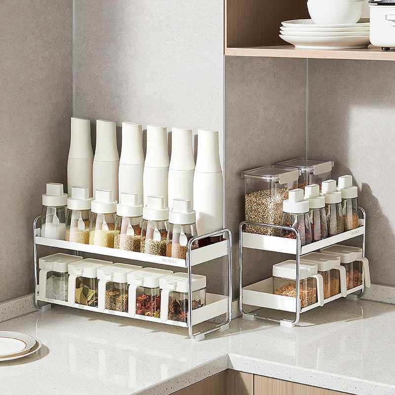 新款直销厨房置物架调料盒收纳盒支架免打孔多层收纳调料架一件8,厨房/烹饪用具,调料置物架,淘宝优惠券,粉丝福利购,淘宝优惠卷