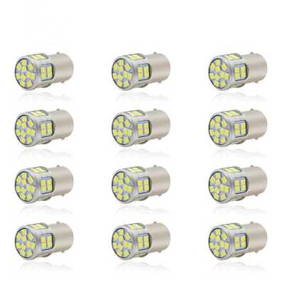 新款直销汽车led转向灯2835 30灯日行灯1156 1157摩托车刹车灯12V