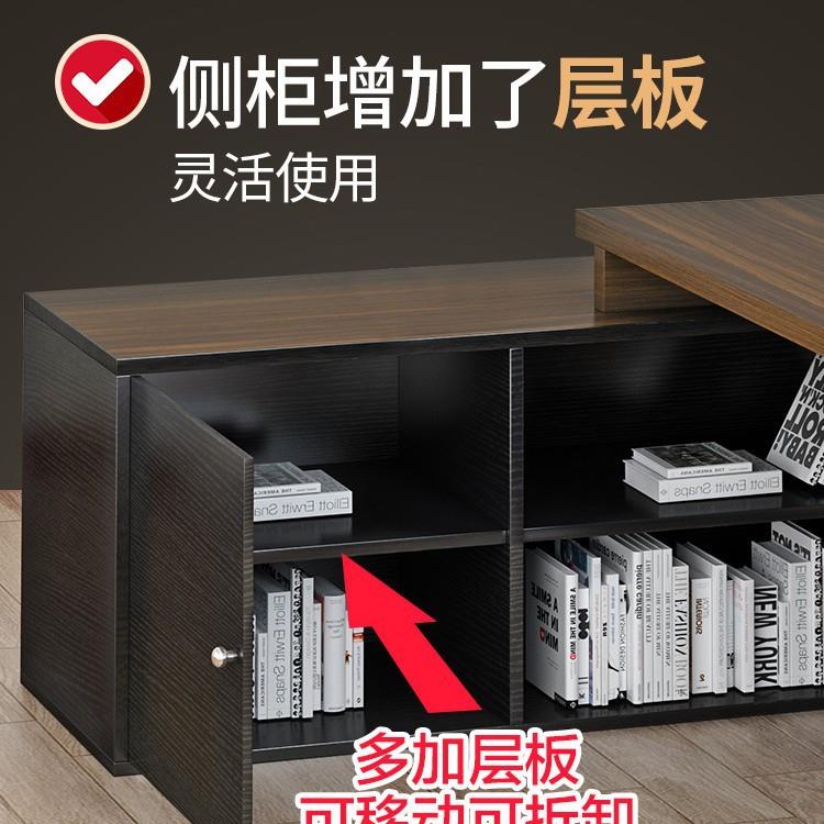 新款直销办公桌椅组合简约现代老板单人套装办公室家具大班台总裁