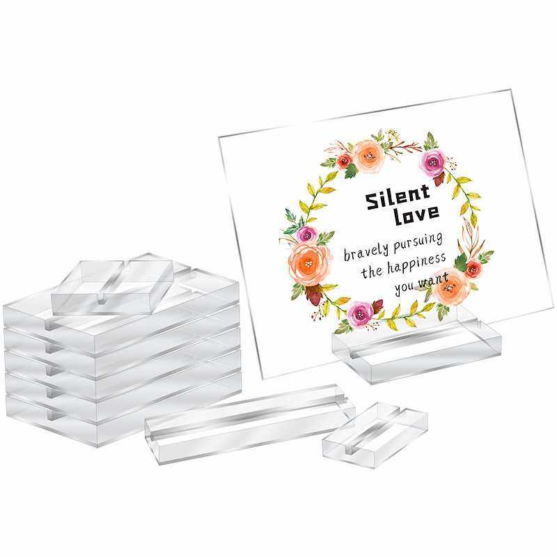 新款直销跨境亚克力卡槽夹卡片底座支架婚礼派对数字桌号牌固定托,文具电教/文化用品/商务用品,桌牌/台牌,淘宝优惠券,粉丝福利购,淘宝优惠卷