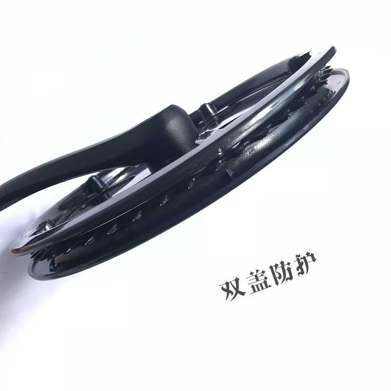 新款直销KEPIN锂电动折叠自行车单片链轮牙盘齿片 170铝柄48T双盖