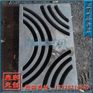 新款直销 QT500-7材质 球墨井盖 雨水箅子价格 水篦子明沟盖板