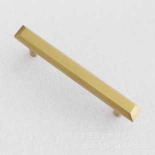 新款直销新中式复古纯铜五金配件6496128孔距拱桥抽屉双座拉手铜