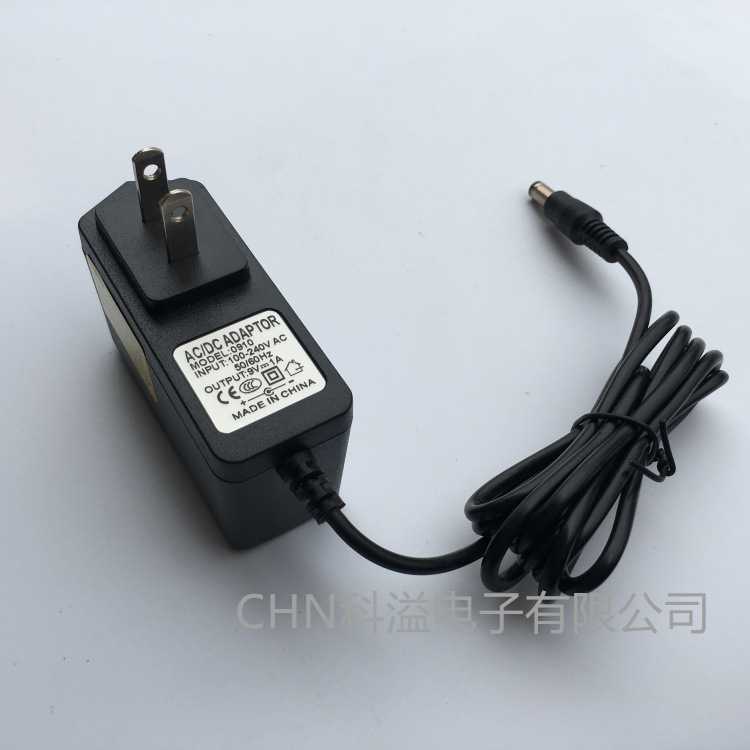 新款直销单块电源加长2米线 9V适配器 音箱电源9伏 内负外正 效果