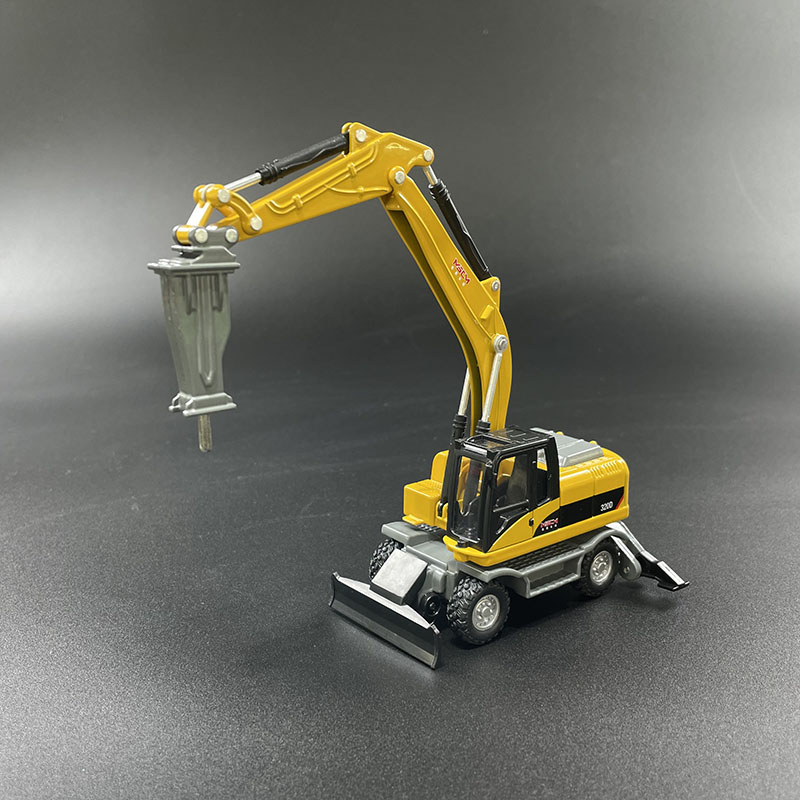 1：60儿童玩具车合金挖掘机挖木